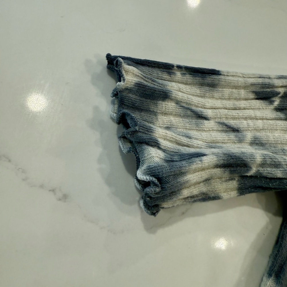 Anthropologie eri + alli Reed mock neck top tie dye - Picture 9 of 10